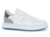 Woolrich Sneaker With Contrast Heel Panel In White