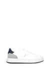 Woolrich Sneaker With Contrast Heel Panel In White