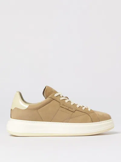 Woolrich Sneakers  Men Color Beige In Brown