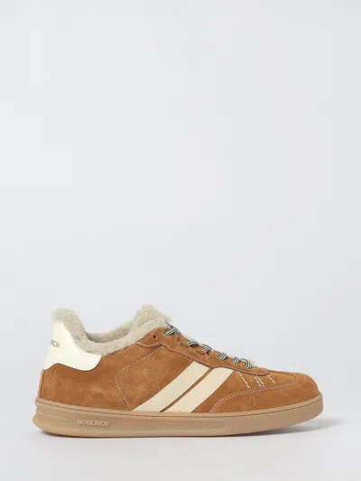 Woolrich Sneakers  Woman Color Beige In Brown
