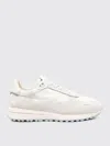 Woolrich Retro Sneakers Woman Suede Tex Fabric In White