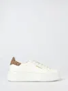 Woolrich Chunky Court Leather Sneakers In White