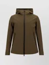 Woolrich Pacific Soft Jacket In Brown