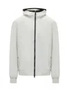 Woolrich Men's Softshell Hoodie In Stone