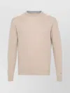 Woolrich Logo Embroidered Crewneck Jumper