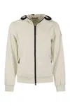 Woolrich Men's Softshell Hoodie In Ice