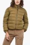 Woolrich Solid Color Ellis Quilted Jacket In Green