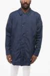 Woolrich Solid Color Jacket With Zip Closure