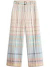 Woolrich Spring-check Trousers In Neutrals