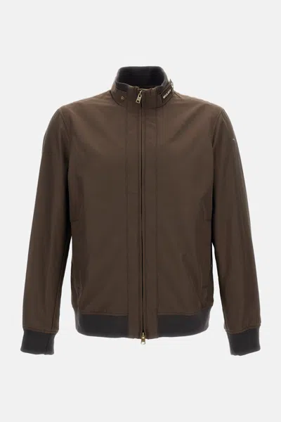 Woolrich Spring Lewis Bomber In Green