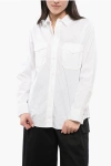 Woolrich Standard Collar Cotton Saharan Shirt