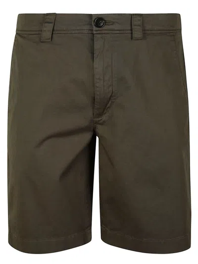 Woolrich Straight-leg Chino Shorts In Lake Olive