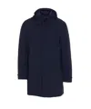 Woolrich Tailored Blue Nylon Jacket With Primaloft Insulation In Blue