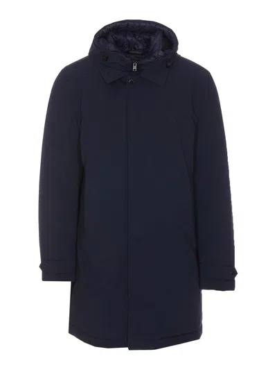 WOOLRICH ABRIGO CORTO - AZUL