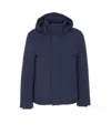 Woolrich Stretch Heavy Jacket In Blue