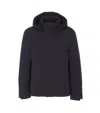 Woolrich Stretch Heavy Jacket In Blue