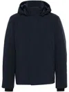Woolrich Stretch Heavy Jacket In Blue