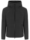 Woolrich Stretch Nylon Jacket In Black