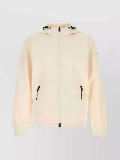 WOOLRICH STRETCH POLYESTER HOODED JACKET