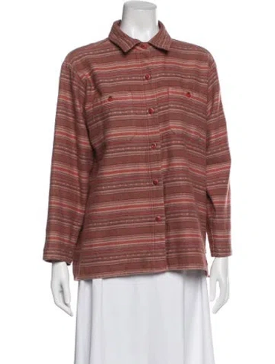 Pre-owned Woolrich Striped Jacket In Multi