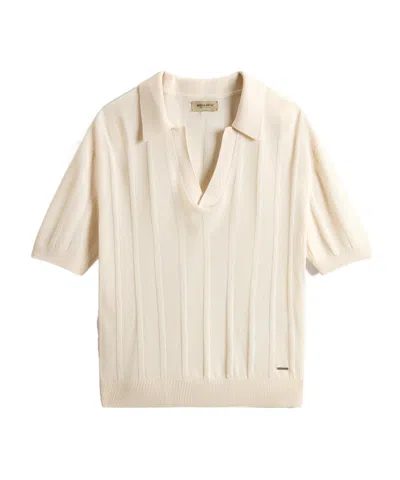WOOLRICH WOOLRICH KNITTED POLO SHIRT