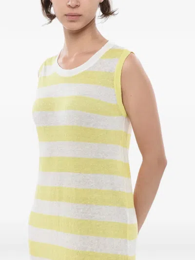 Woolrich Striped Sleeveless Dress In Multi