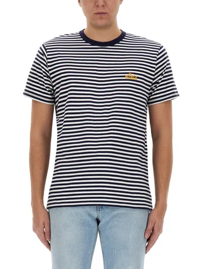 Woolrich Striped T Shirt In Multi
