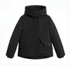 Woolrich Structured Black Military Jacket In Black