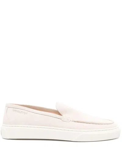 Woolrich Suede Leather Slip On Sneakers