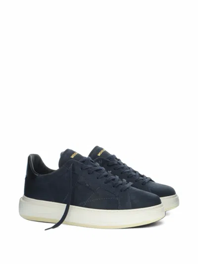 Woolrich Suede Panelled Sneakers In Multi