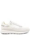 Woolrich Retro Sneakers Woman Suede Tex Fabric In White