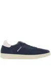 Woolrich Suede Sneakers In Blue
