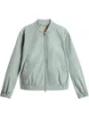 Woolrich Summer Bomber Jacket In 蓝色