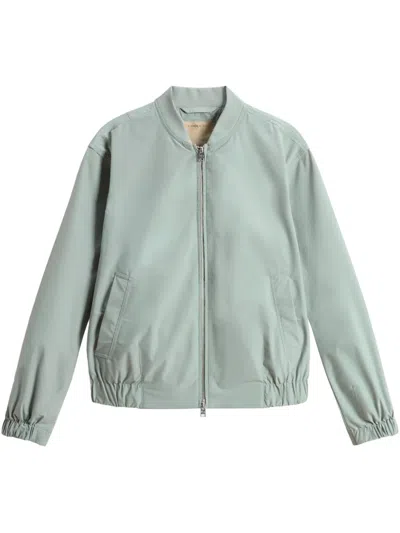 Woolrich Summer Bomber Jacket In 蓝色
