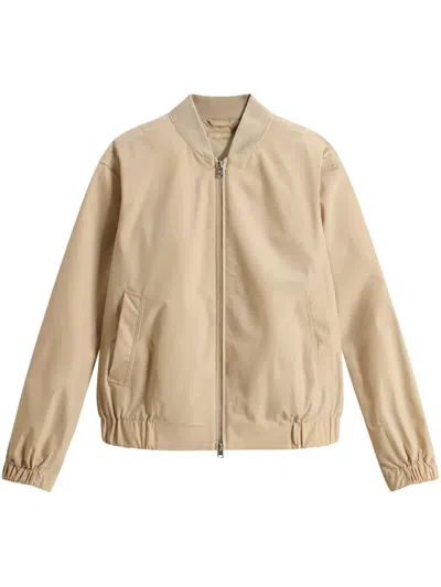 Woolrich Summer Jacket In Neutrals