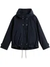 Woolrich Midnight Blue Polyester Jacket In Blue