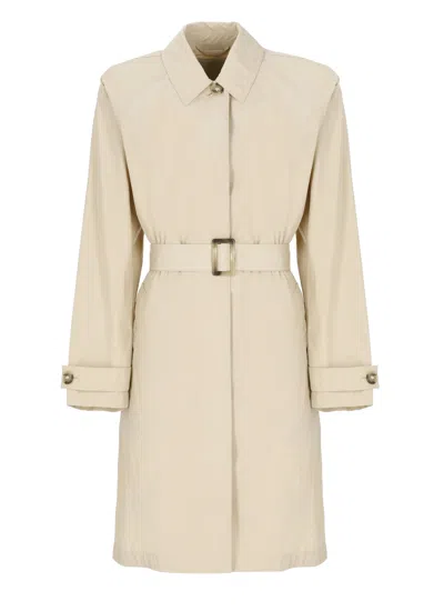Woolrich Summer Trench In Neutral