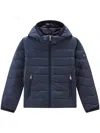 Woolrich Sundance Padded Jacket In Blue