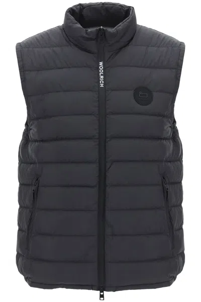 Woolrich Sundance Puffer Vest In Black (black)