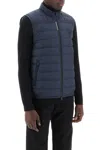 Woolrich Sundance Bodywarmer Jacket In Blue