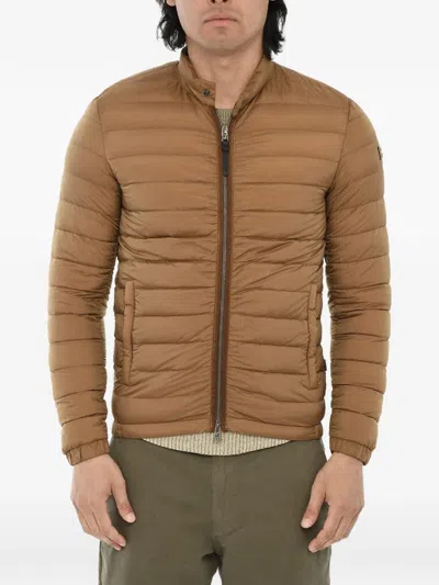 Woolrich Sundance Quilted Jacket In Brown