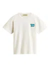 Woolrich T-shirt Mit Surfer-print In Weiss
