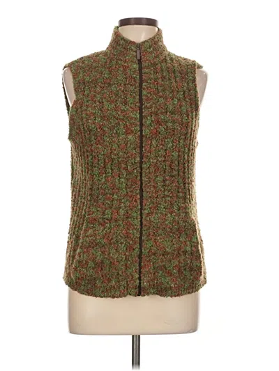 Pre-owned Woolrich Sweater Vest In Green