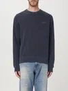 Woolrich Logo Embroidered Crewneck Sweatshirt In Gold
