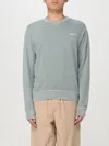 Woolrich Logo-embroidered Sweatshirt In Green