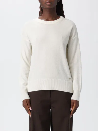 WOOLRICH SWEATER WOOLRICH WOMAN COLOR CREAM,436145078