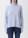 Woolrich Sweater  Woman Color Sage In Blue