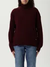 Woolrich Turtleneck Sweater In Burgundy
