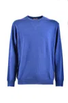 Woolrich Crew Neck Knitwear Sweaters In Blue