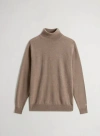 Woolrich Turtleneck Wool Sweater In Neutral